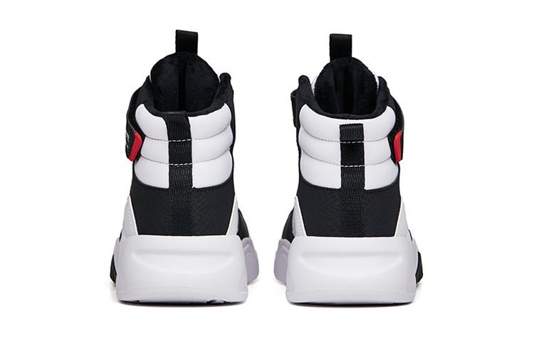 (PS) Anta High-Top Plush 'White Black Red' 圖 4