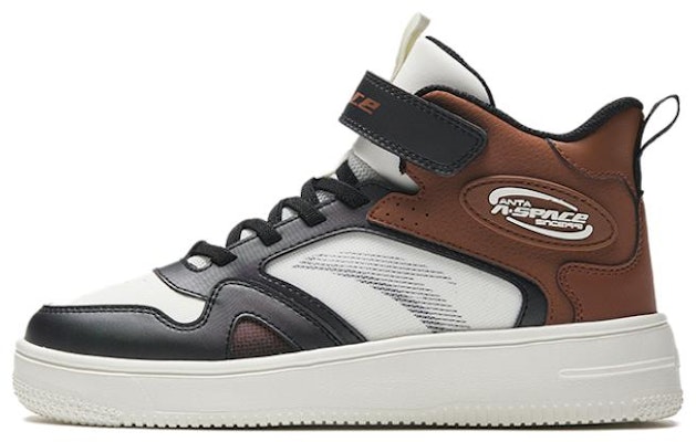 (Preschool) Anta High-Top Sneaker 'Black White Brown' A312338034-3 Buy (Preschool) Anta High-Top Sneaker 'Black White Brown' A312338034-3