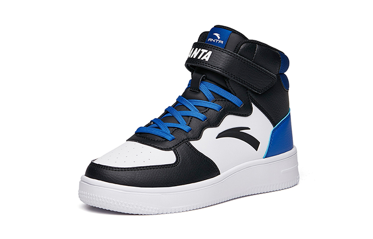 Order (Preschool) Anta High-Top Sneaker 'White Black Blue' A33038015-3