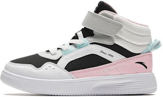 (Preschool) Anta High-Top Velcro 'Black Pink' A322349943-2 (Preschool) Anta High-Top Velcro 'Black Pink' A322349943-2