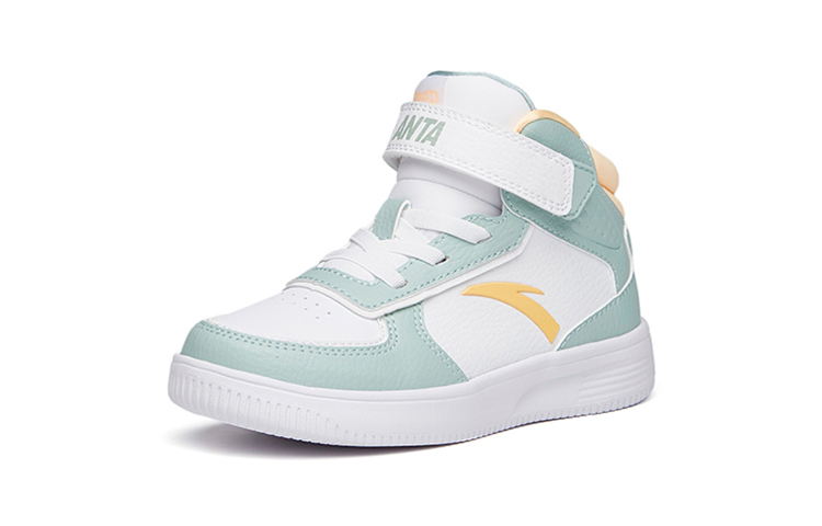 Order (Preschool) Anta High-Top Velcro 'Green White Orange' A33039010H-14