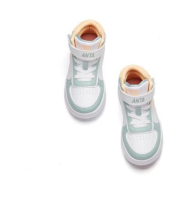 (Preschool) Anta High-Top Velcro 'Green White Orange' A33039010H-14 Lookbook (Preschool) Anta High-Top Velcro 'Green White Orange' A33039010H-14