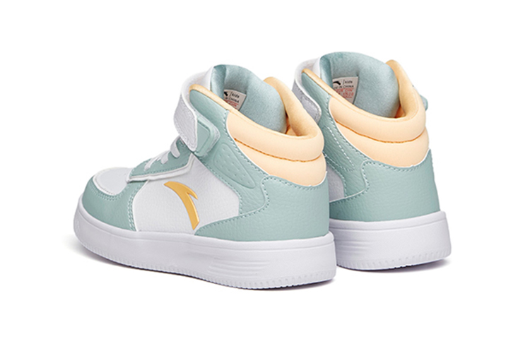 Shop (Preschool) Anta High-Top Velcro 'Green White Orange' A33039010H-14