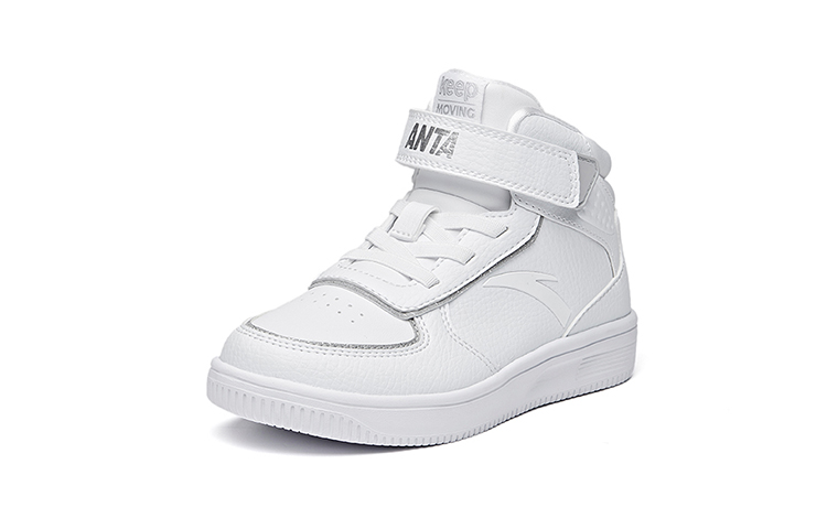 Order (Preschool) Anta High-Top Velcro 'White' A33039010H-1