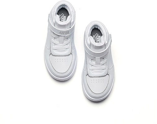 (Preschool) Anta High-Top Velcro 'White' A33039010H-1 Lookbook (Preschool) Anta High-Top Velcro 'White' A33039010H-1