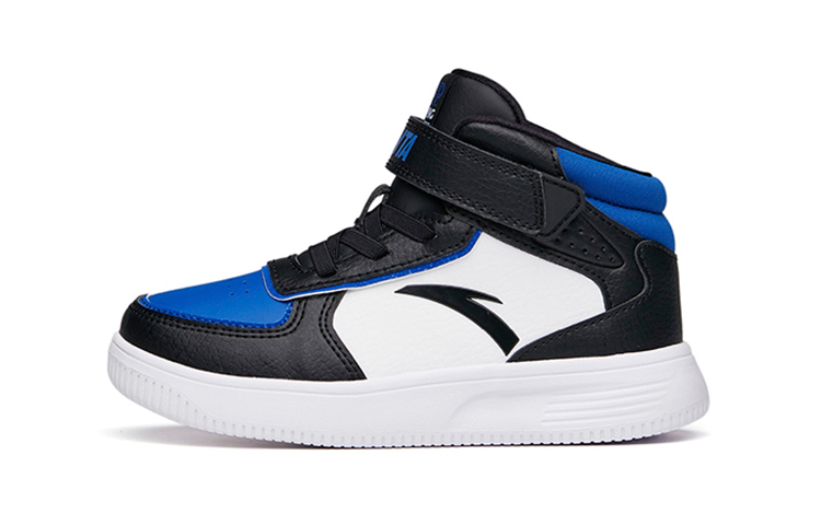 (Preschool) Anta High-Top Velcro 'White Black Blue' A33039010H-15