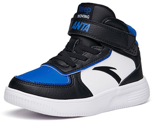 (PS) Anta High-Top Velcro 'Putih Hitam Biru' A33039010H-15 Order (PS) Anta High-Top Velcro 'Putih Hitam Biru' A33039010H-15