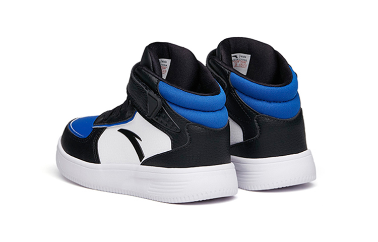 Shop (Preschool) Anta High-Top Velcro 'White Black Blue' A33039010H-15