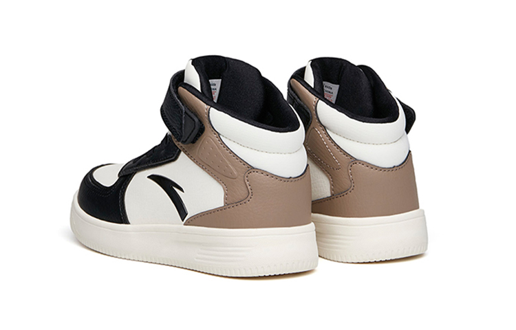 Shop (Preschool) Anta High-Top Velcro 'White Black Grey' A33039010H-16