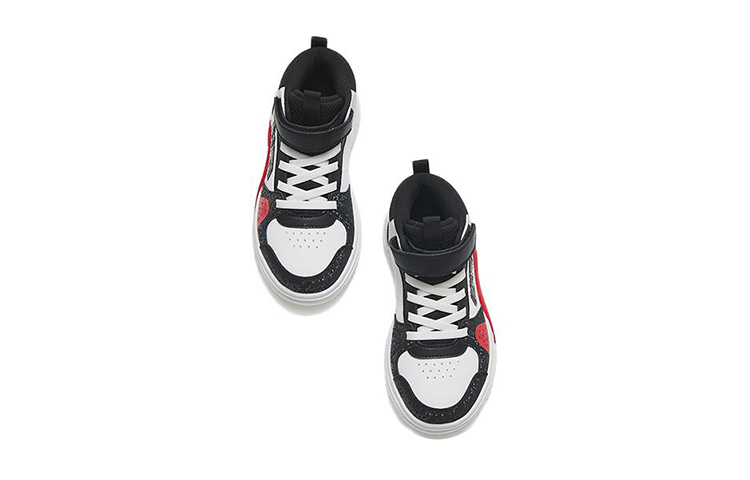 Lookbook (Preschool) Anta High-Top Velcro 'White Black Red' 312249913-1