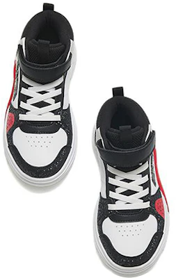 (Preschool) Anta High-Top Velcro 'White Black Red' 312249913-1 Lookbook (Preschool) Anta High-Top Velcro 'White Black Red' 312249913-1