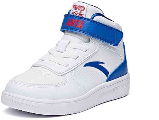 (PS) Anta Sepatu High-Top Velcro 'Putih Biru' A33039010H-2 Order (PS) Anta Sepatu High-Top Velcro 'Putih Biru' A33039010H-2