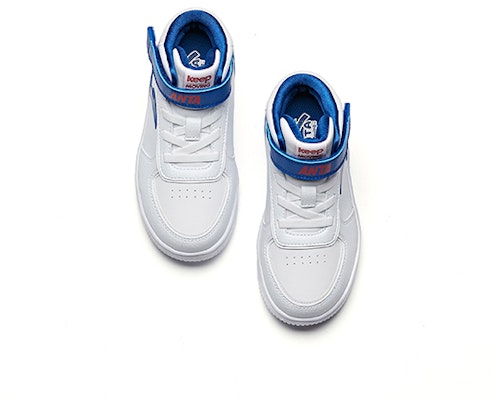 (PS) Anta Sepatu High-Top Velcro 'Putih Biru' A33039010H-2 Lookbook (PS) Anta Sepatu High-Top Velcro 'Putih Biru' A33039010H-2