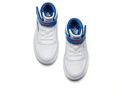 (Preschool) Anta High-Top Velcro 'White Blue' A33039010H-2 Lookbook (Preschool) Anta High-Top Velcro 'White Blue' A33039010H-2