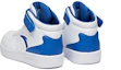 Shop (Preschool) Anta High-Top Velcro 'White Blue' A33039010H-2