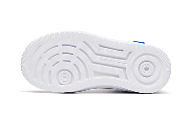 Purchase (Preschool) Anta High-Top Velcro 'White Blue' A33039010H-2