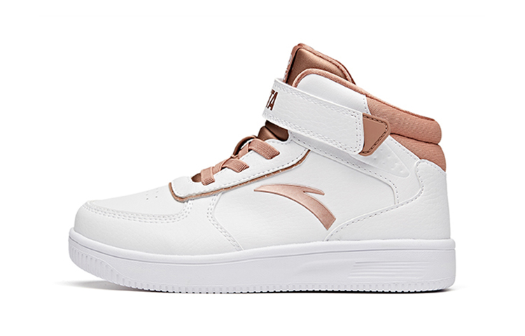 (Preschool) Anta High-Top Velcro 'White Gold' A33039010-5
