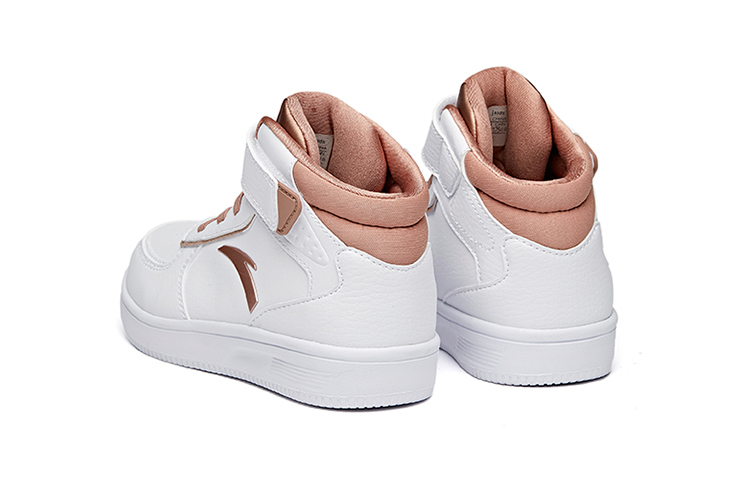 Shop (Preschool) Anta High-Top Velcro 'White Gold' A33039010-5
