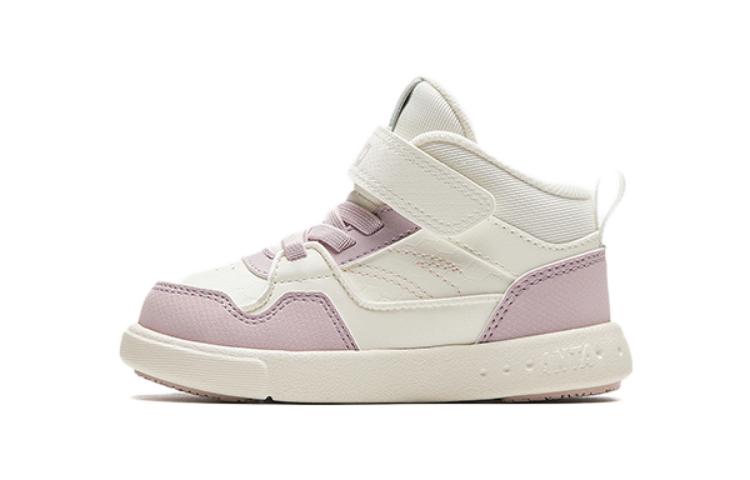 (Preschool) Anta High-Top Velcro 'White Pink' A322410007-1