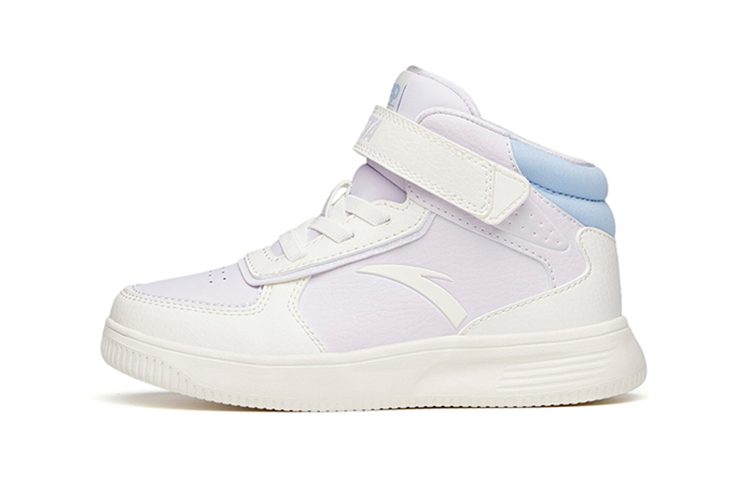 (Preschool) Anta High-Top Velcro 'White Purple' A33039010H-11