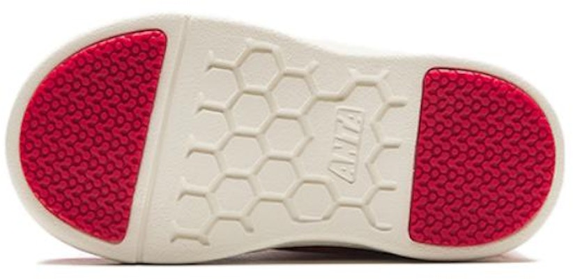 (Preschool) Anta High-Top Velcro 'White Red Black' A312410007-1 Lookbook (Preschool) Anta High-Top Velcro 'White Red Black' A312410007-1