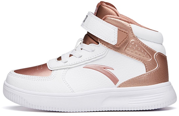 (Preschool) Anta High-Top Velcro Sneakers 'White Gold' A33039010H-13 Buy (Preschool) Anta High-Top Velcro Sneakers 'White Gold' A33039010H-13