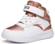 Order (PS) Anta Kasut Tinggi Velcro 'Putih Emas' A33039010H-13