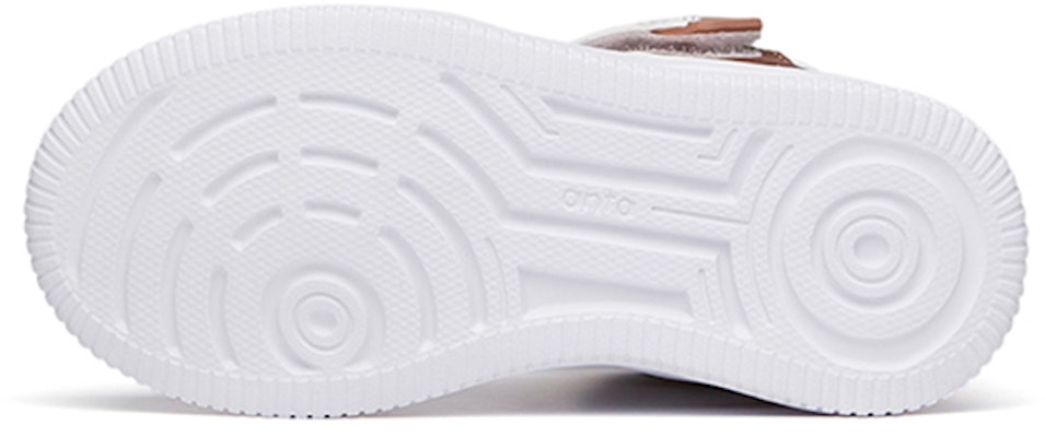 (Preschool) Anta High-Top Velcro Sneakers 'White Gold' A33039010H-13 Purchase (Preschool) Anta High-Top Velcro Sneakers 'White Gold' A33039010H-13