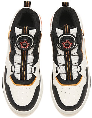 (Preschool) Anta High 'White Black Yellow' A312248014-2 Lookbook (Preschool) Anta High 'White Black Yellow' A312248014-2