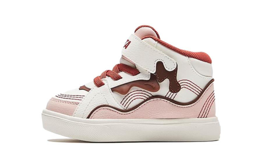 (Preschool) Anta High 'White Pink' A322340021-3