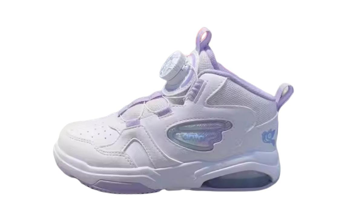 (Preschool) Anta High 'White Purple' 322419933-2