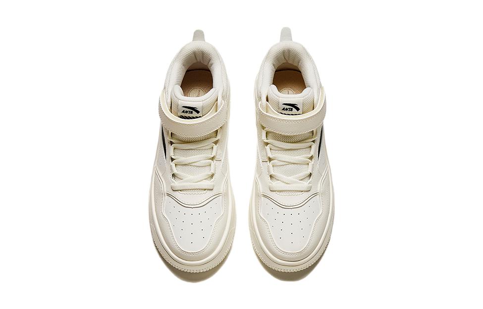 Lookbook (PS) 安踏黑白高帮鞋 A312418002-2