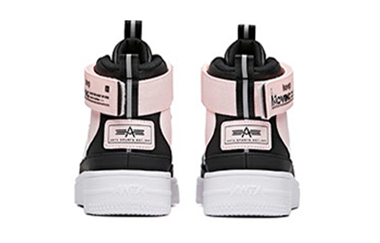 (PS) Anta High-Top 'Black White Pink' 圖 4