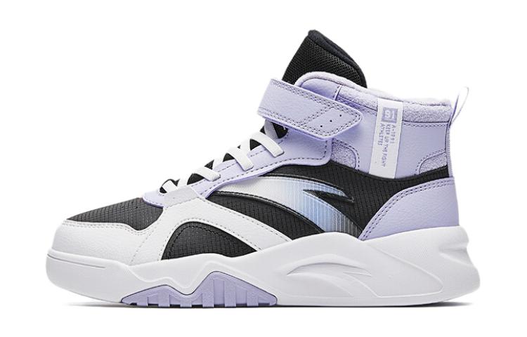 Buy (PS) Anta High-Top 'Putih Hitam Ungu' 322346911-3