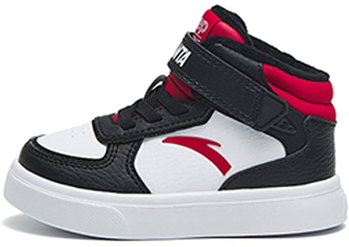 preschool-anta-high-velcro-comfort-soft-walking-shoes-black-white-red-a312240031-2
