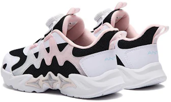 Shop 幼童 Anta安踏 鴻鵠2.0 減震耐磨輕便運動休閒鞋 黑白粉