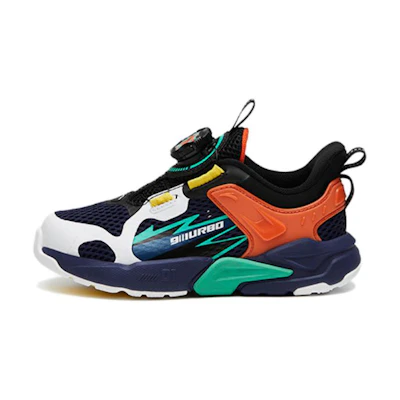 (PS) Anta Kid's Running Shoes Low 'Black Orange'