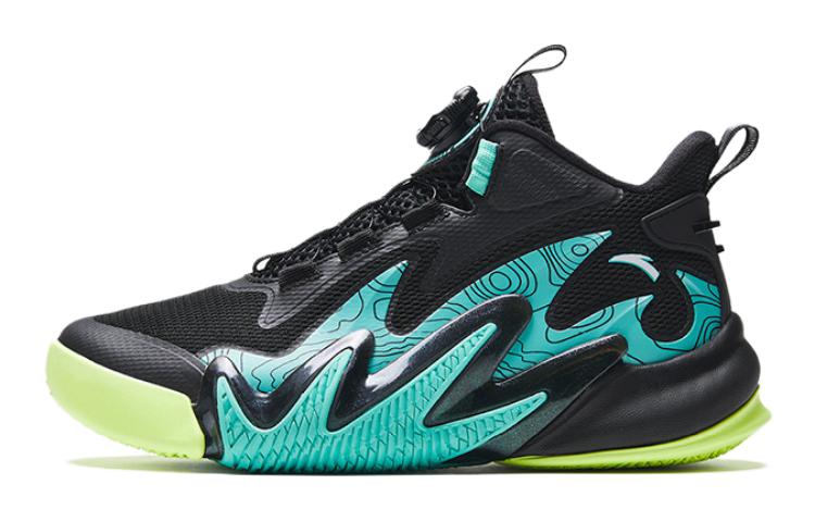 (Preschool) Anta KT2 'Black Green' A312331131-4