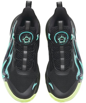 (Preschool) Anta KT2 'Black Green' A312331131-4 Lookbook (Preschool) Anta KT2 'Black Green' A312331131-4