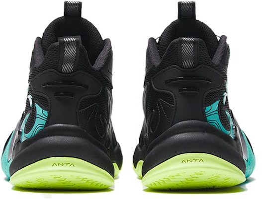 (Preschool) Anta KT2 'Black Green' A312331131-4 Shop (Preschool) Anta KT2 'Black Green' A312331131-4