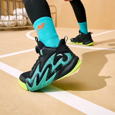 (Preschool) Anta KT2 'Black Green' A312331131-4 1