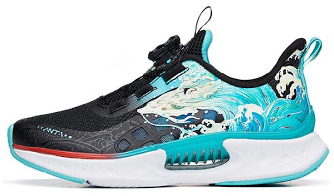 (Preschool) Anta KT4 Low 'Wind Rider Black Green' 312225516R-1 Buy (Preschool) Anta KT4 Low 'Wind Rider Black Green' 312225516R-1