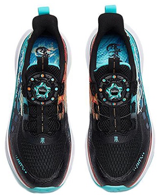 (Preschool) Anta KT4 Low 'Wind Rider Black Green' 312225516R-1 Lookbook (Preschool) Anta KT4 Low 'Wind Rider Black Green' 312225516R-1