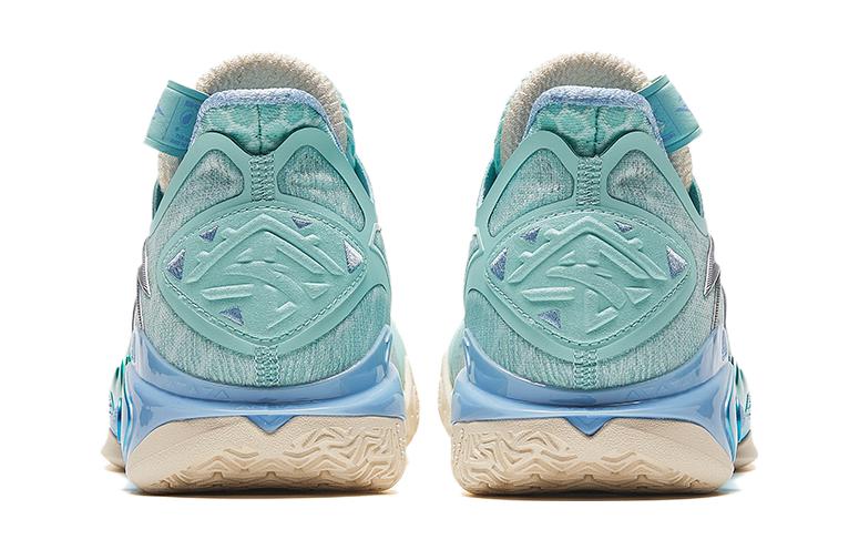 Lookbook (PS) 安踏 KT5 中帮 "蓝绿" 312331101-1