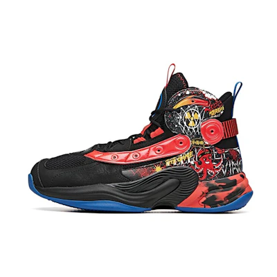 (PS) Anta KT High-Top Basketball Shoes 'Black Red'