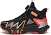 (Preschool) Anta Leather Slip-Resistant Sneaker 'Black Orange' 312246908-5