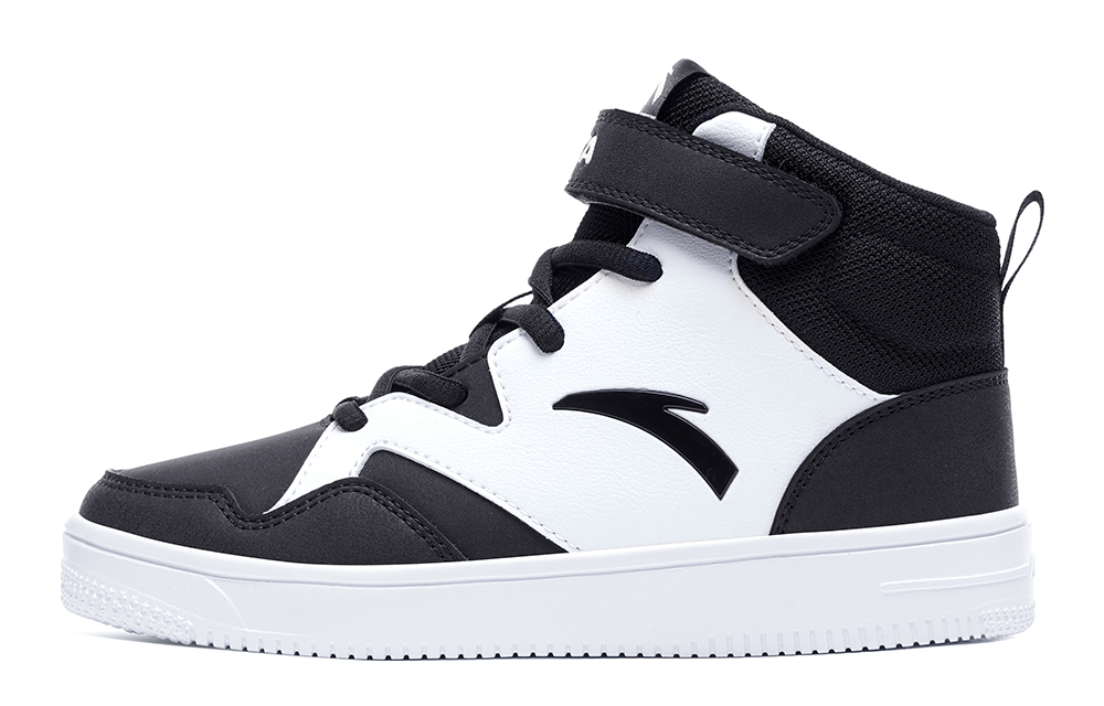 (Preschool) Anta Life Retro High-Top 'White Black' A33048016-1