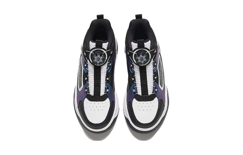 Lookbook (Preschool) Anta Life Series Mid-Top 'Black and White' 312348001-6