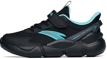 (Preschool) Anta Lightweight Mesh Running Shoes 'Black Green' A312225567A-3 (Preschool) Anta Lightweight Mesh Running Shoes 'Black Green' A312225567A-3