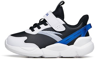 (Preschool) Anta Lightweight Running Shoe 'White Black Blue' A312149951A-4(YC) (Preschool) Anta Lightweight Running Shoe 'White Black Blue' A312149951A-4(YC)